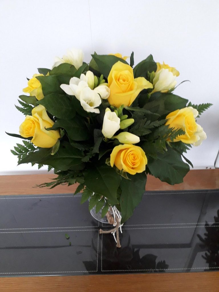Rose & Freesia Surprise Gift Bag Luxury (Next Day)